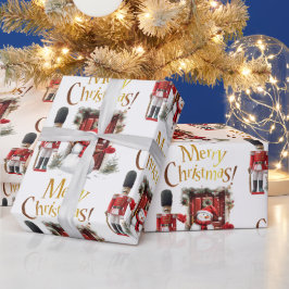 Toyota British Soldier Bearskin hat und Snowman Geschenkpapier