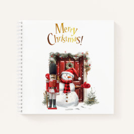 Toyota British Soldier Bearskin hat und Snowman Notizblock