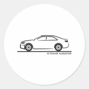 Toyota Camry 2010 Runder Aufkleber