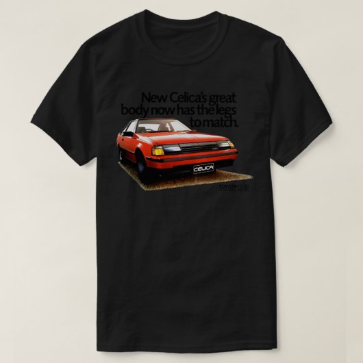 TOYOTA CELICA T-Shirt (Design vorne)