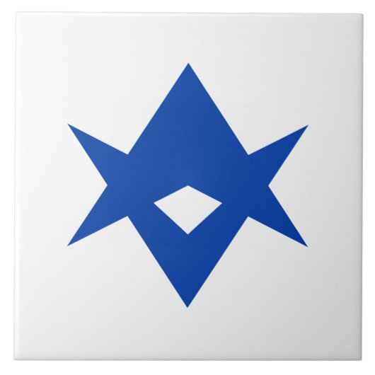 Toyota City Flaggenfliese Fliese (Vorderseite)