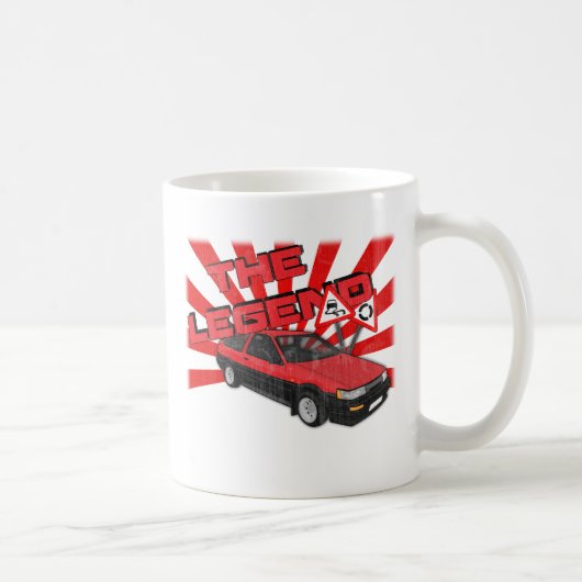 Toyota Corolla AE86 Kaffeetasse (Rechts)