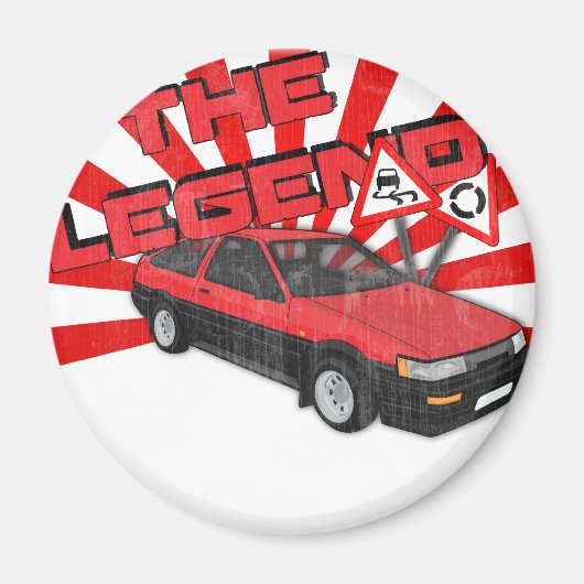 Toyota Corolla AE86 Magnet (Vorne)