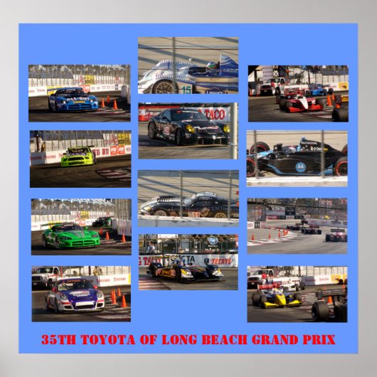 TOYOTA des Grand Prix von Long Beach Poster (Vorne)