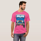 Toyota Fj40 (blau) T-Shirt (Vorne ganz)