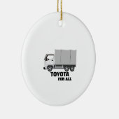 TOYOTA FÜR ALLE KERAMIK ORNAMENT (Rechts)