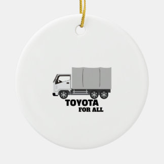 TOYOTA FÜR ALLE KERAMIK ORNAMENT