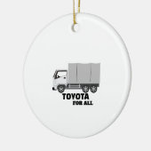 TOYOTA FÜR ALLE KERAMIK ORNAMENT (Links)