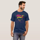 Toyota Hilux Neon Retro Sunset T-Shirt (Vorne ganz)
