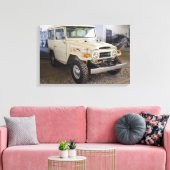 Toyota Land Cruiser BJ 40 Leinwanddruck (Insitu (Wohnzimmer))