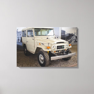Toyota Land Cruiser BJ 40 Leinwanddruck