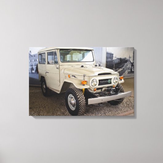 Toyota Land Cruiser BJ 40 Leinwanddruck (Vorderseite)
