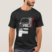 Toyota Land Cruiser J200 Automotive Off-Road Car T-Shirt (Vorderseite)