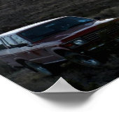 Toyota Land Cruiser Poster der Serie 60 (Ecke)