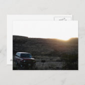 Toyota Land Cruiser Postkarte (Vorne/Hinten)