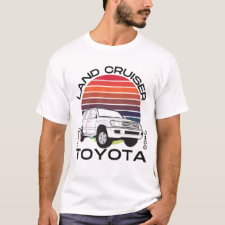 Toyota Land Cruiser Retro J100 Geländewagen Retro T-Shirt