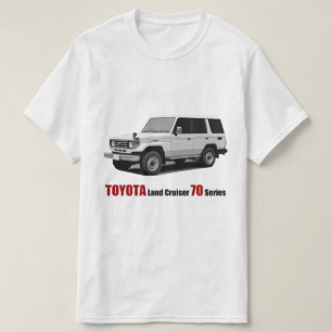 Toyota landen Reihe HZJ77 des Kreuzer-70 T-Shirt