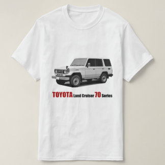 Toyota landen Reihe HZJ77 des Kreuzer-70 T-Shirt
