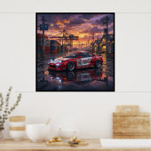 Toyota MR2 GT Poster (Küche)