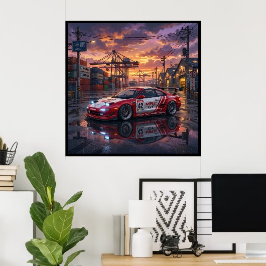 Toyota MR2 GT Poster (Heimbüro)