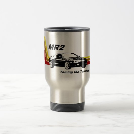 Toyota MR2 Zähmung der Twisties-Tasse Reisebecher (Mittel)