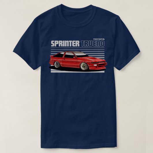 TOYOTA SPRINTER TRUENO T-Shirt (Design vorne)