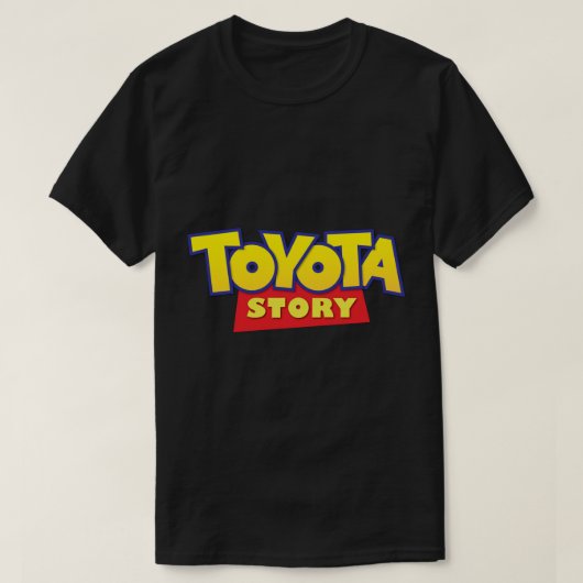 Toyota Story Sticker T-Shirt (Design vorne)