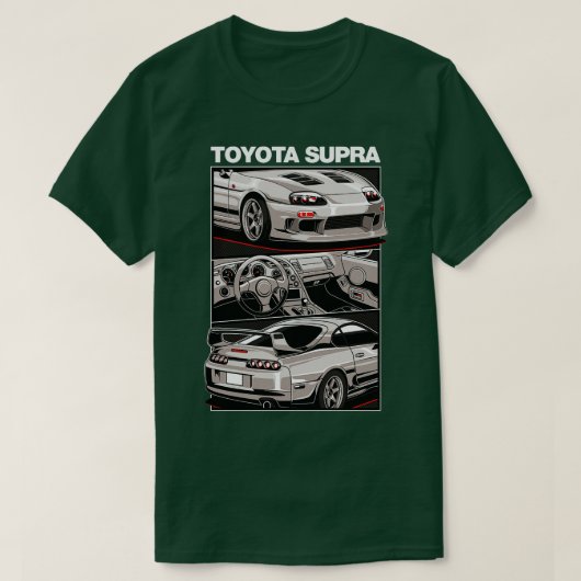 TOYOTA SUPRA 1 T-Shirt (Design vorne)