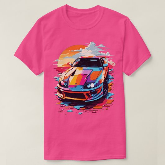 Toyota Supra Gt T-Shirt (Design vorne)