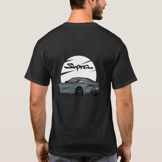 Toyota Supra JDM T-Shirt (Rückseite)