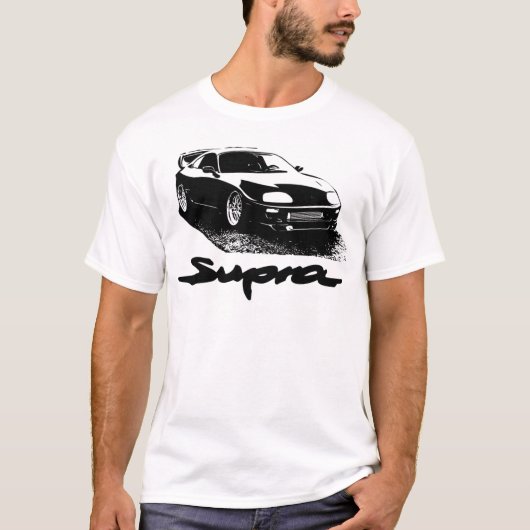 Toyota Supra Mark 4 Vector T-Shirt (Vorderseite)