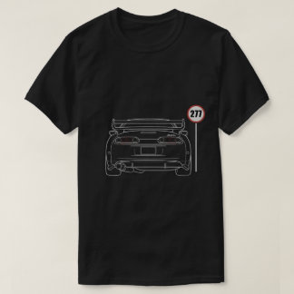 Toyota Supra MK4 Line Art T-Shirt - JDM Sportartik