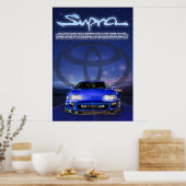 Toyota Supra MK4 Poster (Küche)