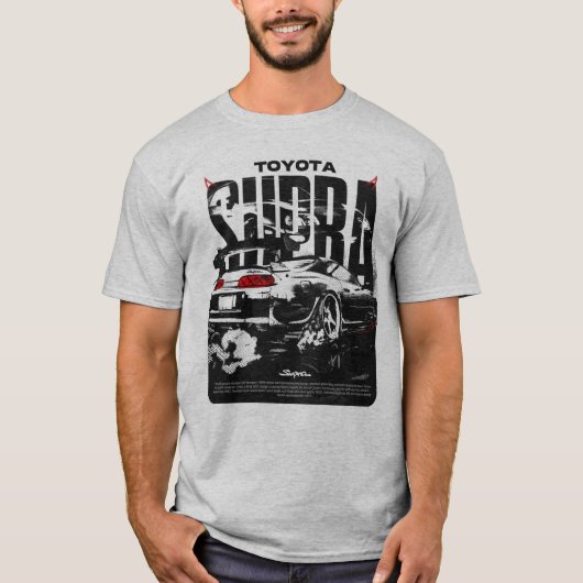 Toyota Supra Mk4 T-Shirt (Vorderseite)