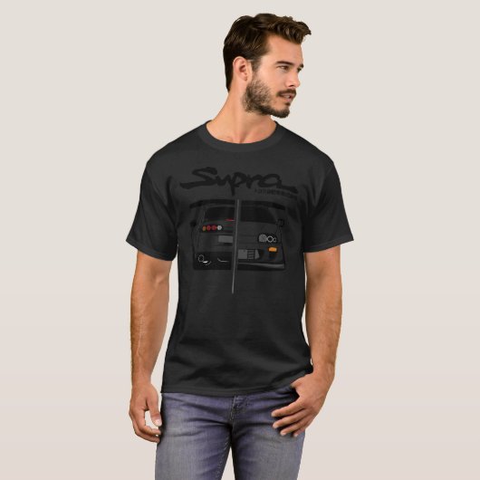 Toyota Supra MK IV - CarCorner Classic T-Shirt (Vorne ganz)