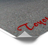 Toyota Supra MKIV Poster (Ecke)