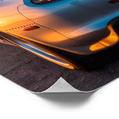 Toyota Supra Poster (Ecke)