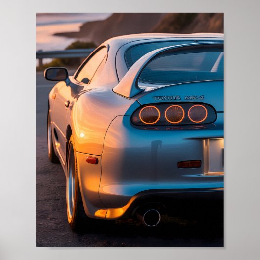 Toyota Supra Poster (Vorne)