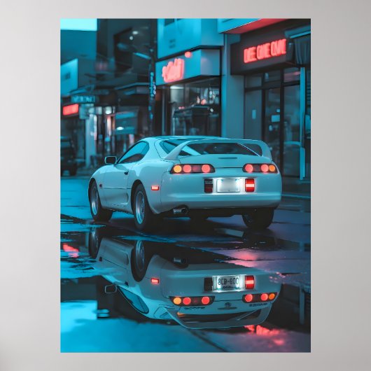 Toyota Supra Poster (Vorne)