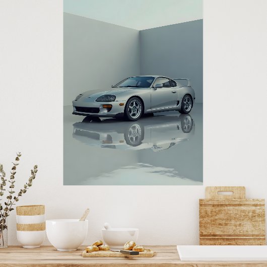 Toyota Supra Poster (Küche)