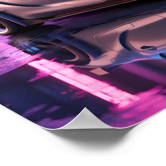 Toyota Supra Poster (Ecke)