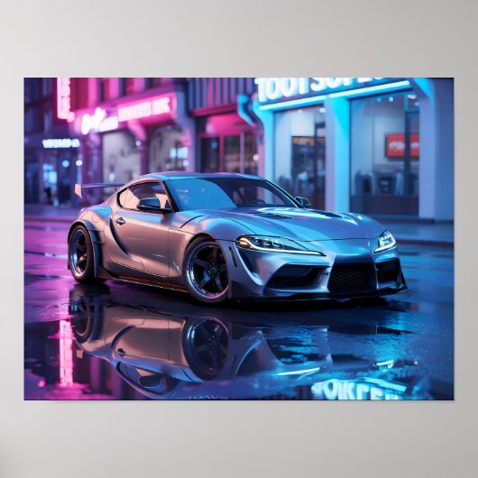Toyota Supra Poster (Vorne)