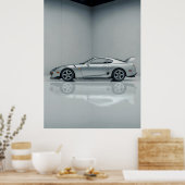 Toyota Supra Poster (Küche)