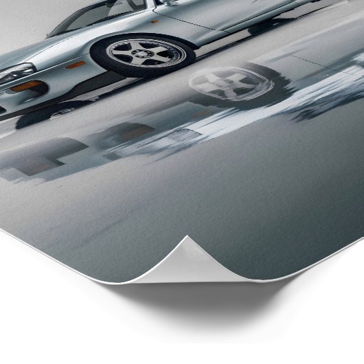 Toyota Supra Poster (Ecke)