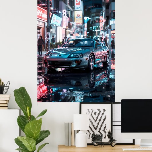 Toyota Supra Poster (Heimbüro)