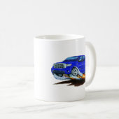 Toyota-Tundra Crewmax Blau-LKW Kaffeetasse (VorderseiteRechts)