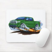 Toyota-Tundra Crewmax grüner LKW Mousepad (Mit Mouse)