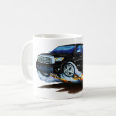Toyota-Tundra Crewmax schwarzer LKW Kaffeetasse (Vorderseite Links)