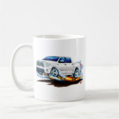Toyota-Tundra Crewmax Weiß-LKW Kaffeetasse (Links)