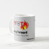 Toyota: Vorwärts sich bewegen Kaffeetasse (Vorderseite Links)